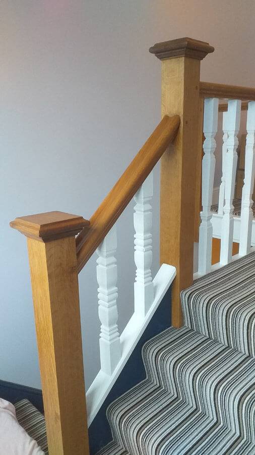 wooden staircase